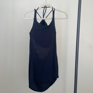 Lululemon workout Tank and bra combo shirt